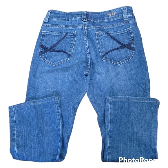 Lee Perfect Fit Just below the Waist Straight Jeans size 8 Petite - Picture 1 of 11